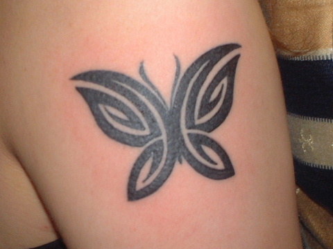 東京八王子 初代彫央 トライバルタトゥーtri00005